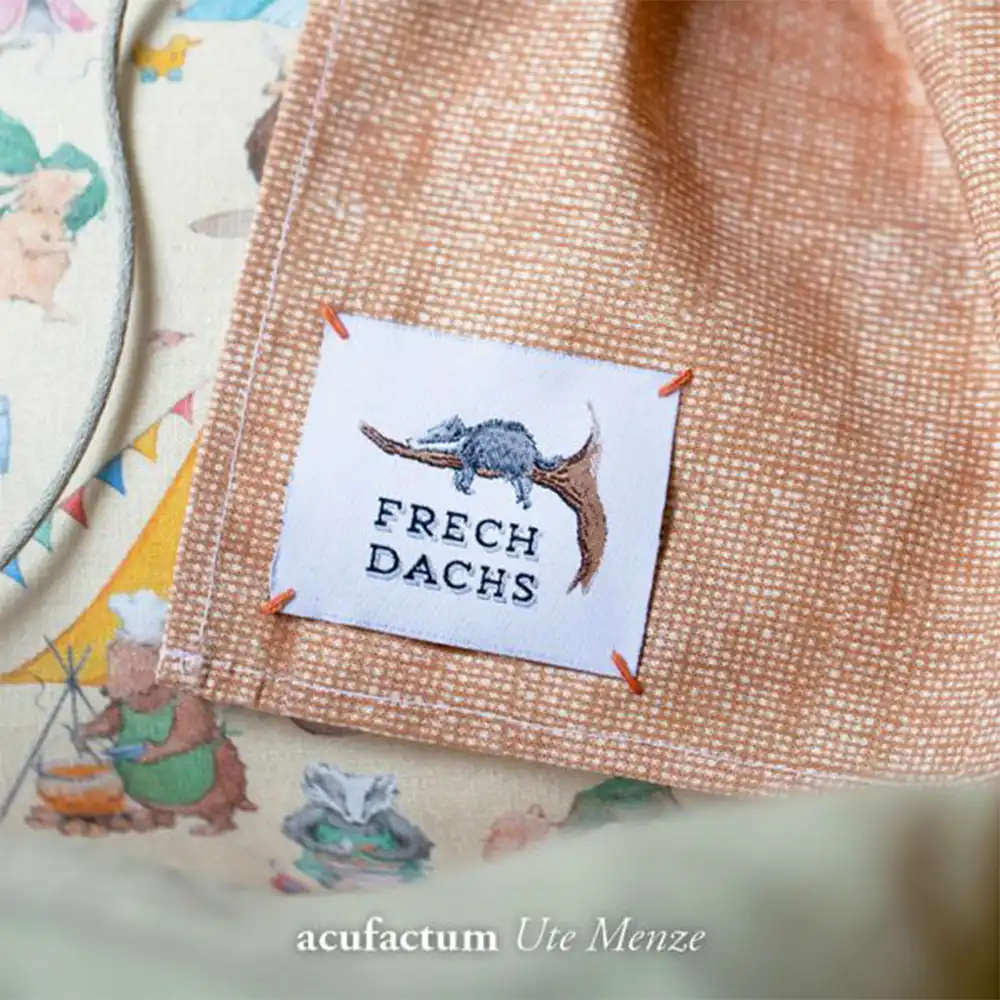 acufactum webetikett patch frechdachs