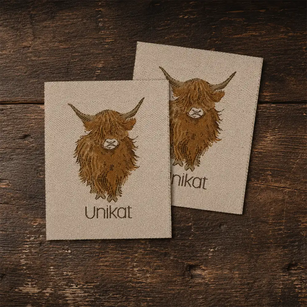 acufactum webetikett patch Unikat