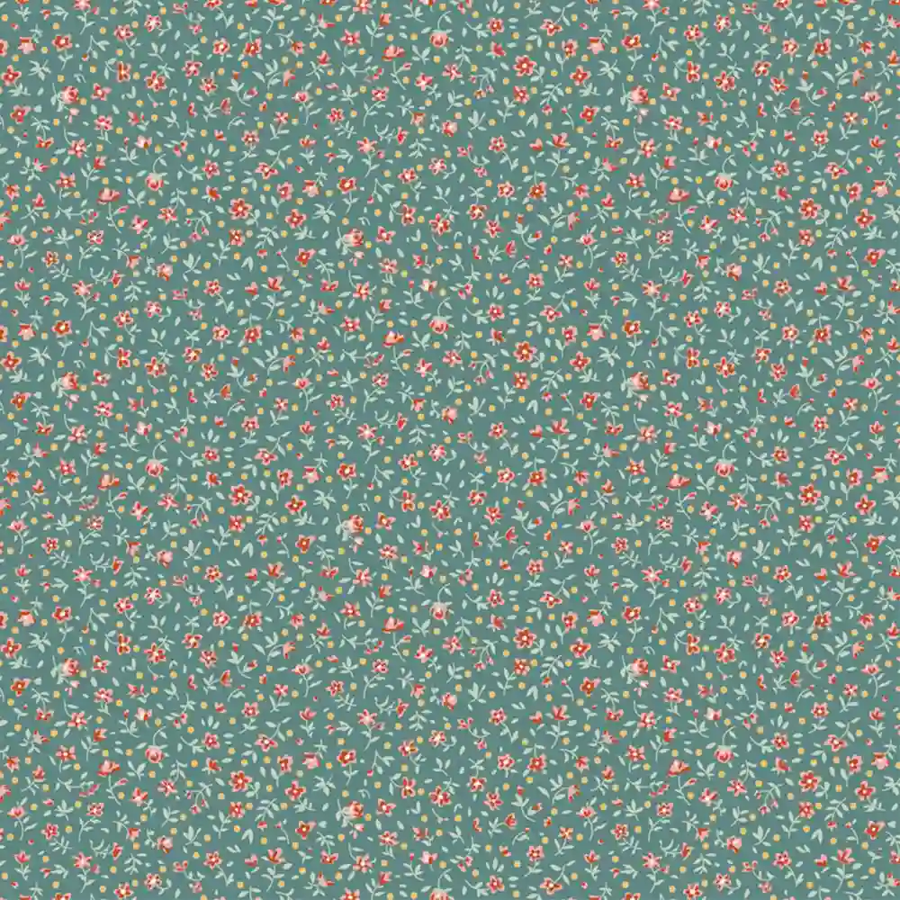 tilda baumwollstoff mae teal blender 110178